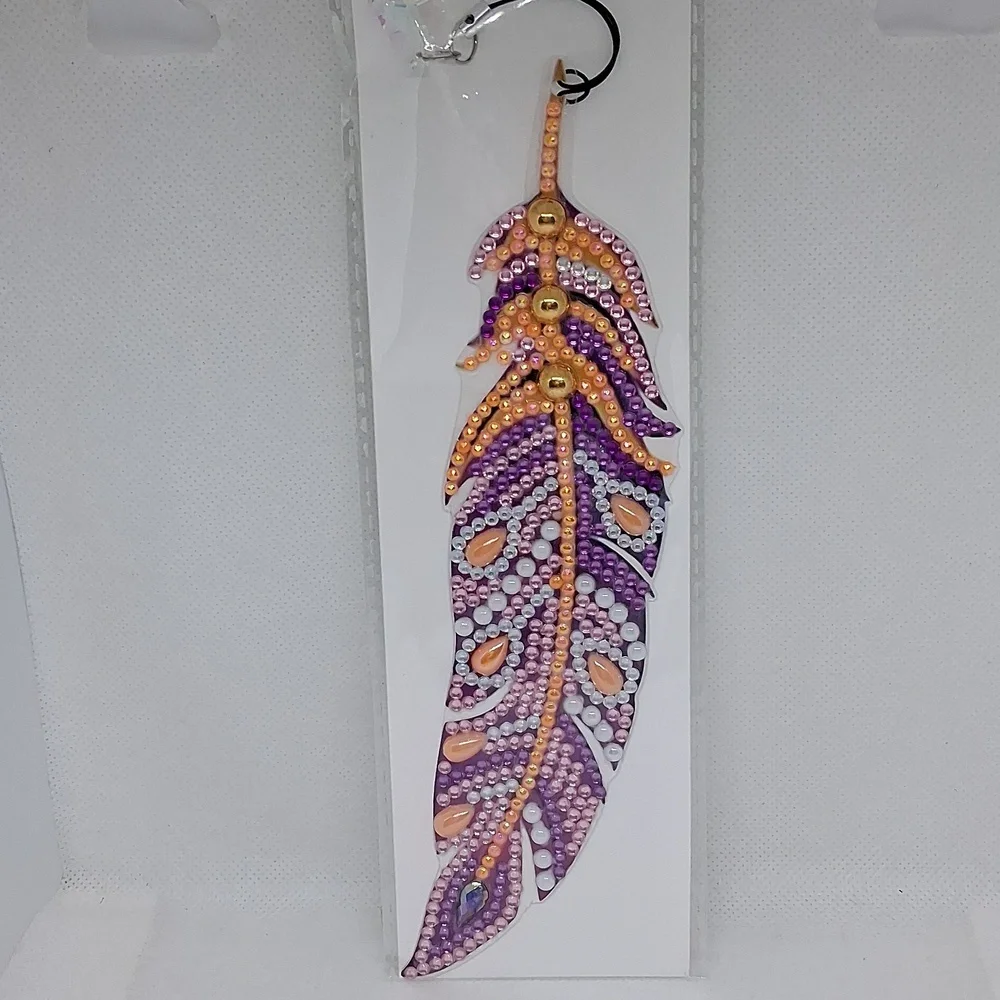 Handmade Rhinestone Bookmark - Picture 2 of 3